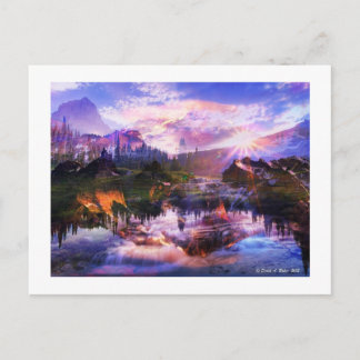 David A. Baker postcard