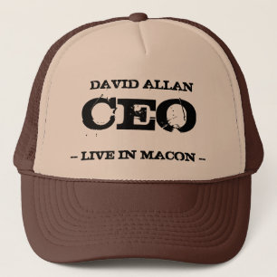 David Allan CEO Trucker Hat
