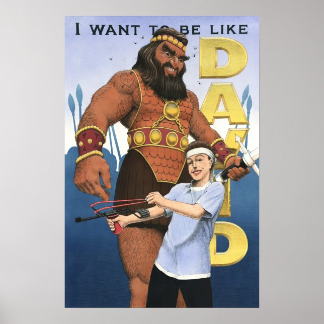 David and Goliath - Boy Poster (Front)