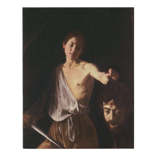 David and Goliath by Caravaggio in Rome _ Canvas