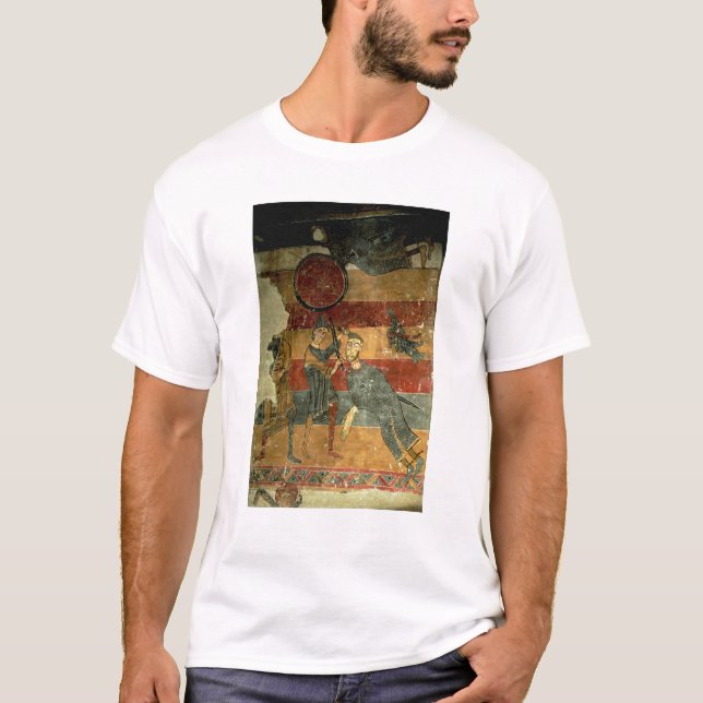 David and Goliath, Catalan School T-Shirt (Front)