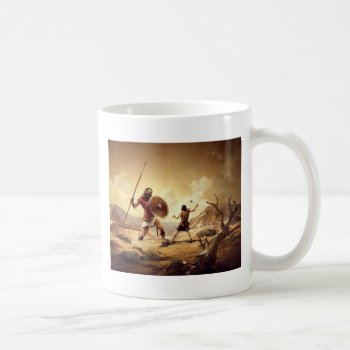 David And Goliath Coffee Mug by Modern_Theophany at Zazzle