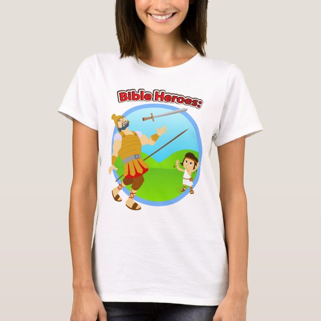 David and Goliath T-Shirt (Front)