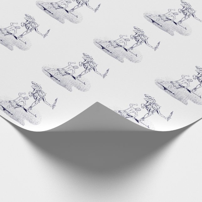 David and Goliath Wrapping Paper (Corner)