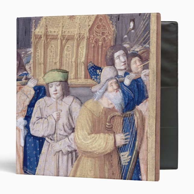 David and the Ark of the Covenant 3 Ring Binder (Front/Inside)