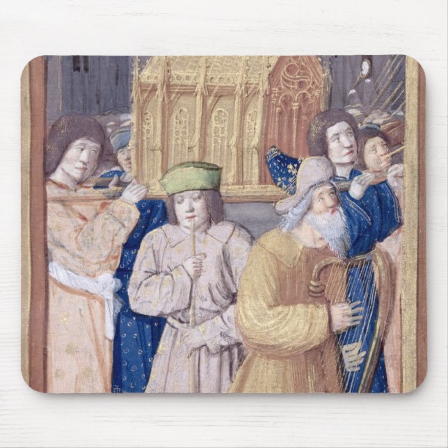 David and the Ark of the Covenant Mouse Pad (Front)