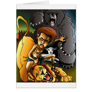 David and the Lion Cards