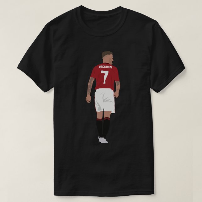 David Beckham Minimalist Art  Phone case, t shirt, T-Shirt (Design Front)