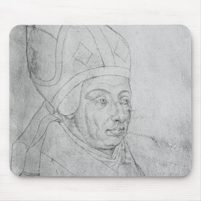 David, bishop of Utrecht Mouse Pad (Front)