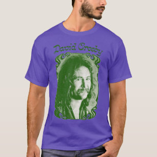 David Crosby Vintage Style Retro Fan Art T-Shirt