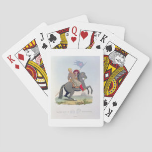 David, Earl of Huntingdon (1084-1153) 1120, engrav Poker Cards