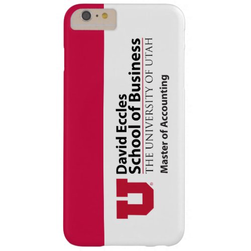 David Eccles _ Master of Accounting Barely There iPhone 6 Plus Case