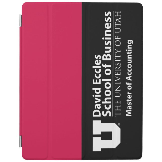David Eccles - Master of Accounting iPad Smart Cover (Front)