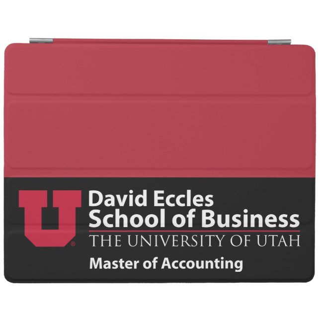 David Eccles - Master of Accounting iPad Smart Cover (Horizontal)