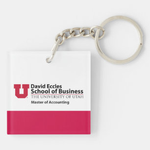 David Eccles - Master of Accounting Keychain
