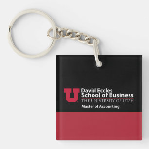 David Eccles - Master of Accounting Keychain