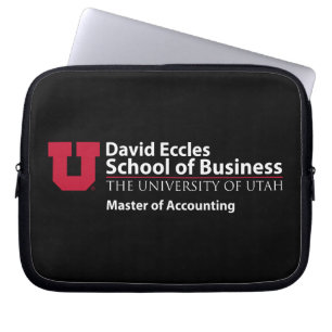 David Eccles - Master of Accounting Laptop Sleeve