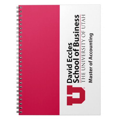 David Eccles _ Master of Accounting Notebook