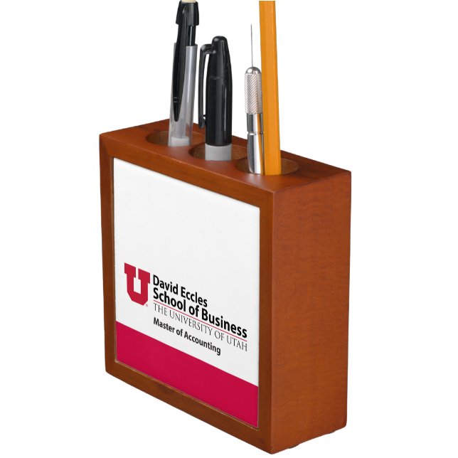 David Eccles - Master of Accounting Pencil/Pen Holder (In Situ)
