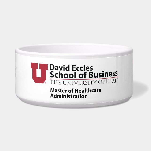 David Eccles - Master of Healthcare Administration Bowl (Front)