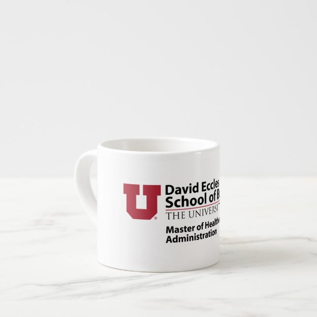 David Eccles - Master of Healthcare Administration Espresso Cup (Front Left)