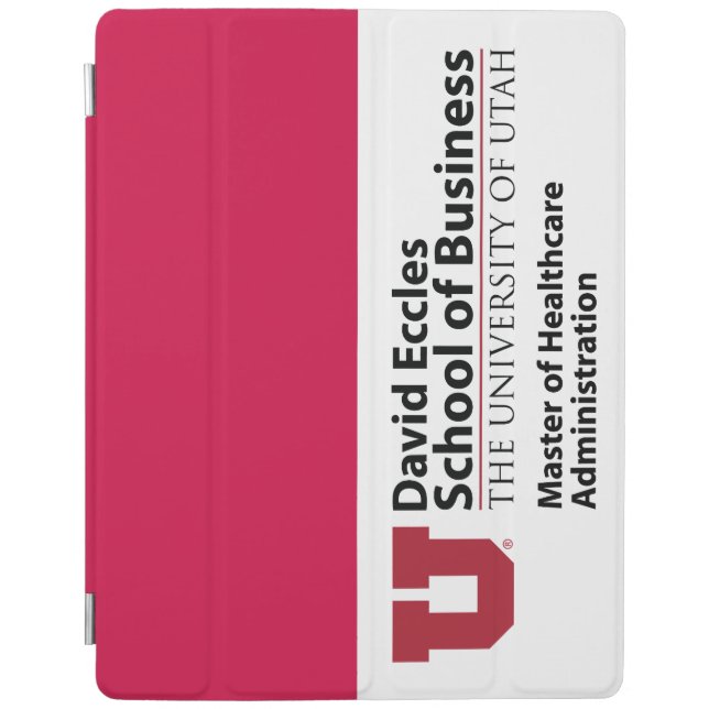 David Eccles - Master of Healthcare Administration iPad Smart Cover (Front)