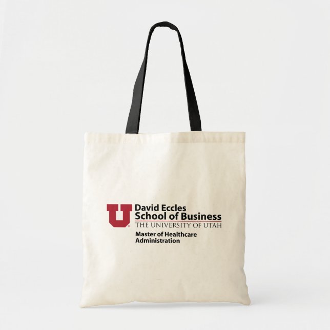 David Eccles - Master of Healthcare Administration Tote Bag (Front)