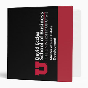 David Eccles - Master of Real Estate Development Binder