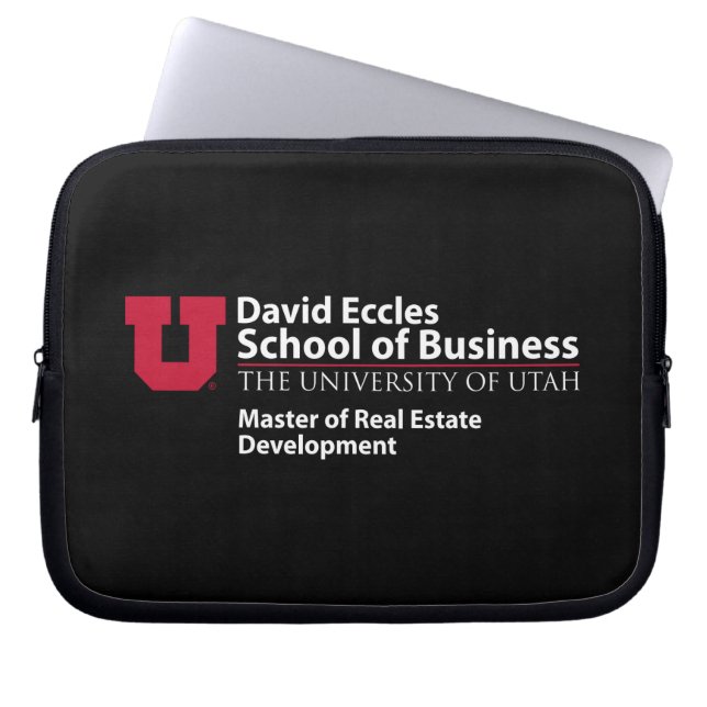David Eccles - Master of Real Estate Development Laptop Sleeve (Front)