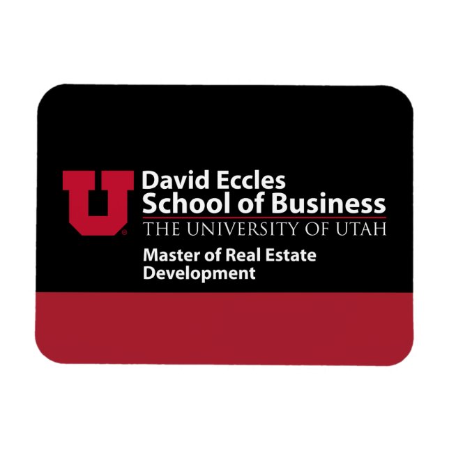 David Eccles - Master of Real Estate Development Magnet (Horizontal)