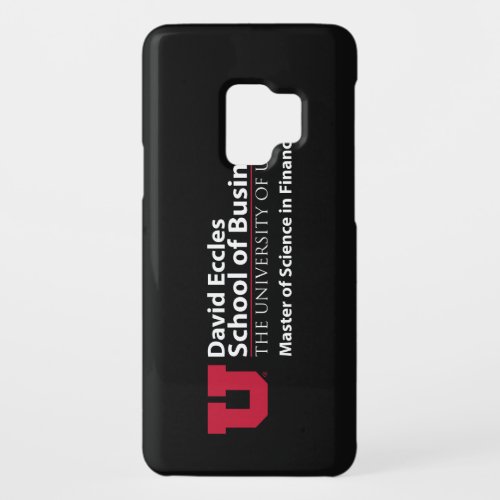 David Eccles _ Master of Science in Finance Case_Mate Samsung Galaxy S9 Case