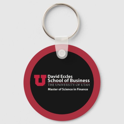 David Eccles _ Master of Science in Finance Keychain