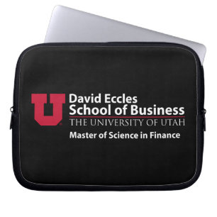 David Eccles - Master of Science in Finance Laptop Sleeve