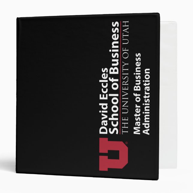 David Eccles - MBA Binder (Front/Inside)