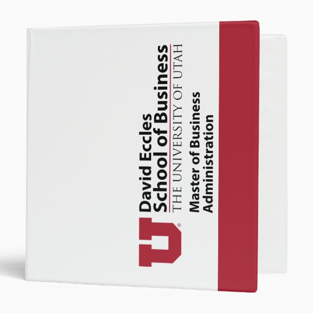 David Eccles - MBA Binder (Front/Inside)