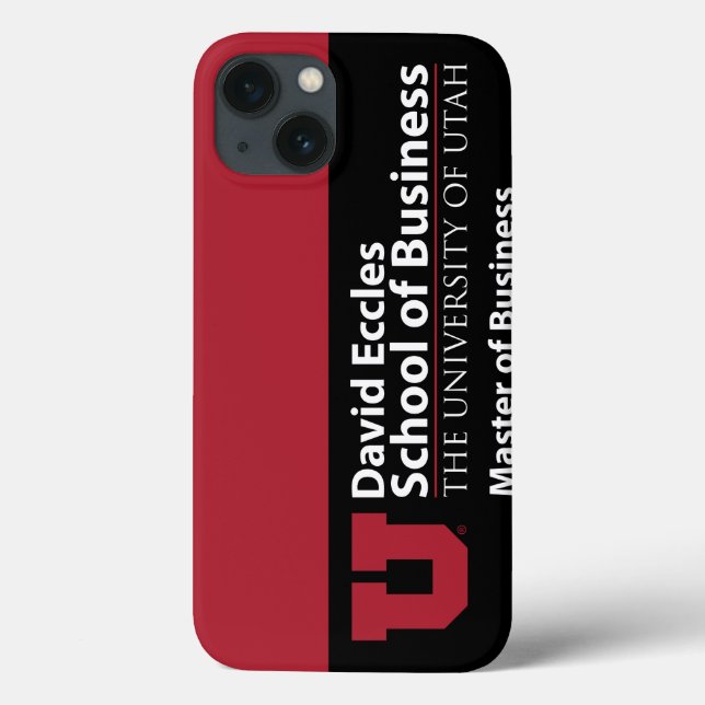 David Eccles - MBA Case-Mate iPhone Case (Back)