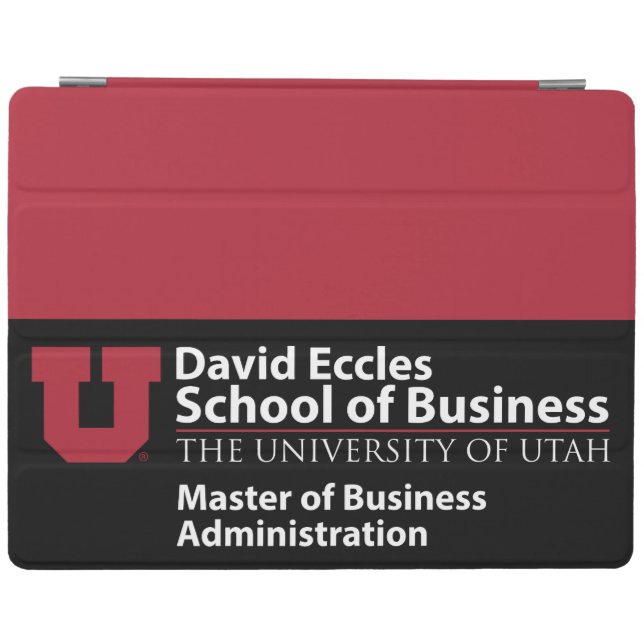 David Eccles - MBA iPad Smart Cover (Horizontal)