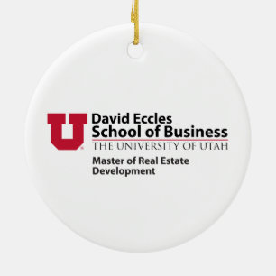 David Eccles - Real Estate Development Ceramic Ornament