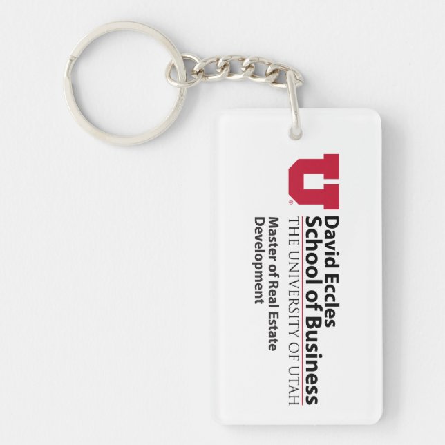 David Eccles - Real Estate Development Keychain (Front)
