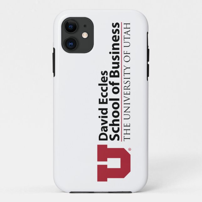 David Eccles School of Business Case-Mate iPhone Case (Back)