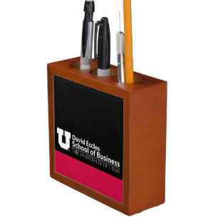 David Eccles School of Business Desk Organizer