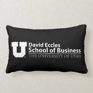 David Eccles School of Business Lumbar Pillow