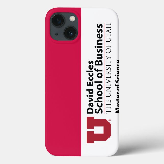 David Eccles School of Business - MSIS Case-Mate iPhone Case (Back)