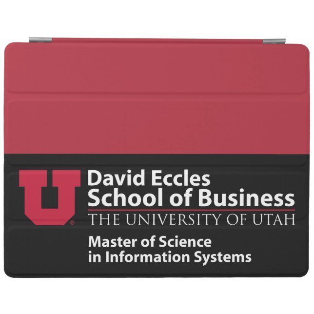 David Eccles School of Business - MSIS iPad Smart Cover (Horizontal)