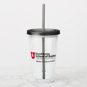 David Eccles - Science in Finance Acrylic Tumbler