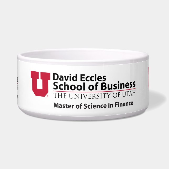 David Eccles - Science in Finance Bowl (Front)