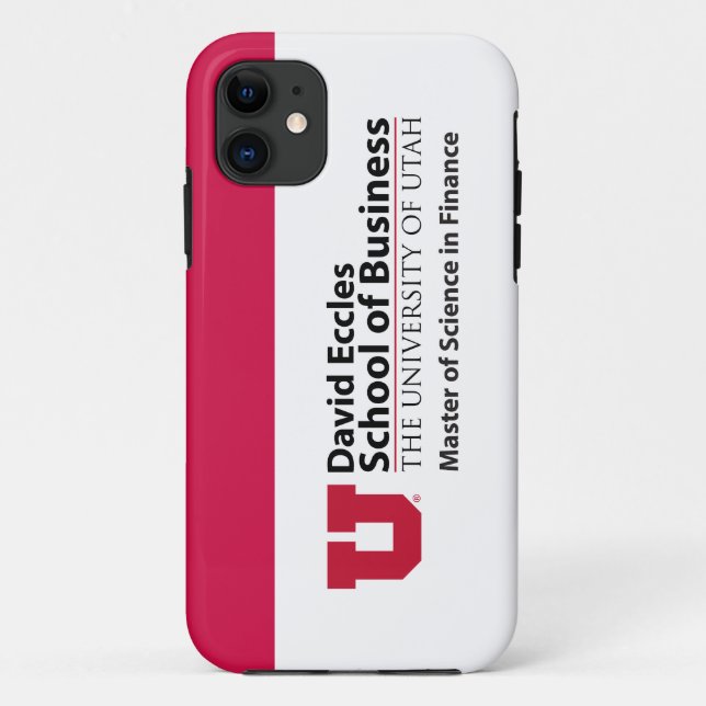 David Eccles - Science in Finance Case-Mate iPhone Case (Back)