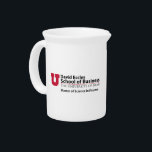 David Eccles - Science in Finance Drink Pitcher<br><div class="desc">Check out these official University of Utah designs! All of the Ute merchandise on Zazzle.com is customizable with your name, sport, club, or class year. These products make perfect gifts for Utah students, alumni, friends, family, and fans. Show off your Utah pride by getting all of your custom merchandise and...</div>