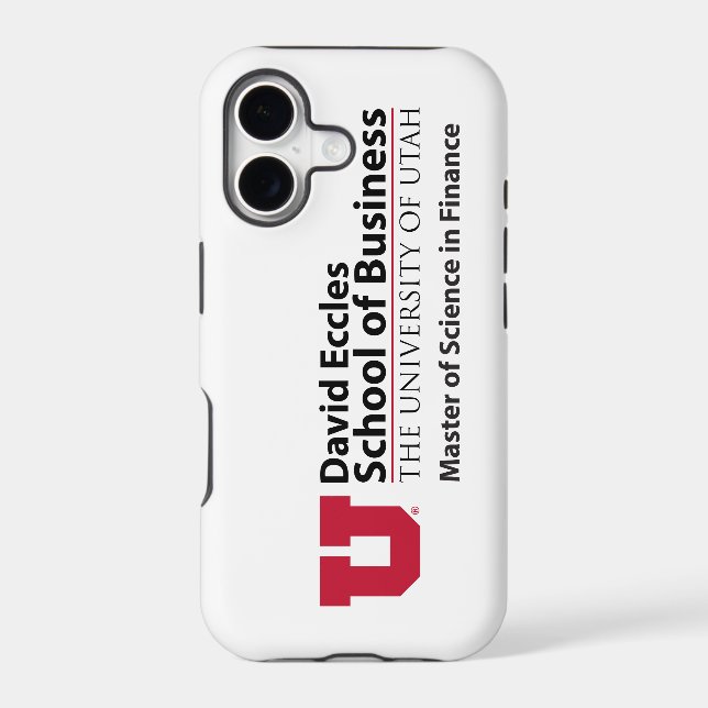 David Eccles - Science in Finance Iphone Case (Back)