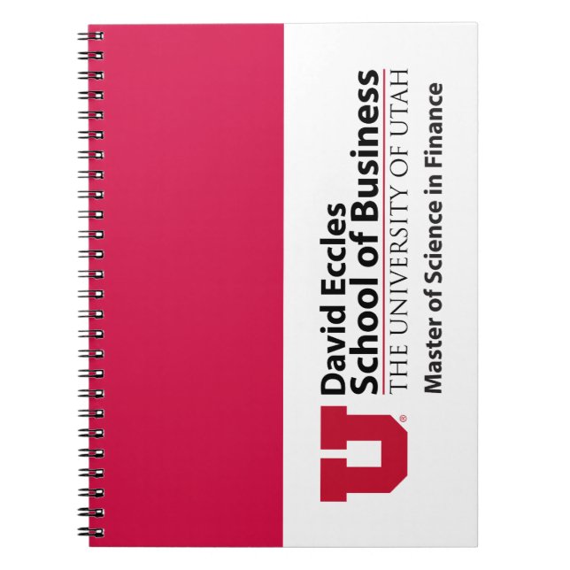 David Eccles - Science in Finance Notebook (Front)